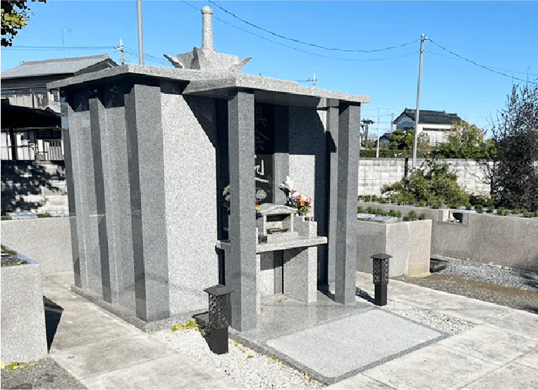 ▲永代供養墓の例
